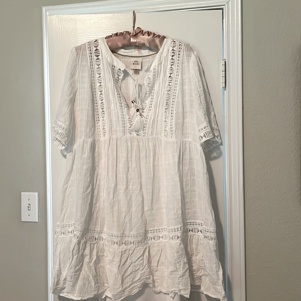 Tunic dress with underdress from Knox Rose XL